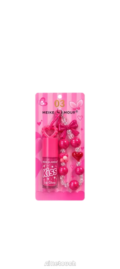 Gloss llavero con color