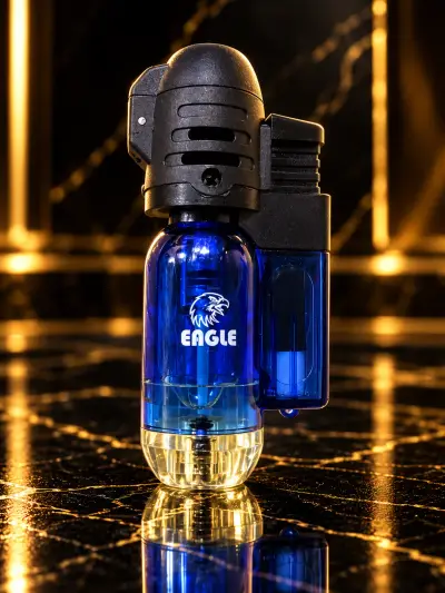 Encendedor Eagle con soplete azul/colores surtidos