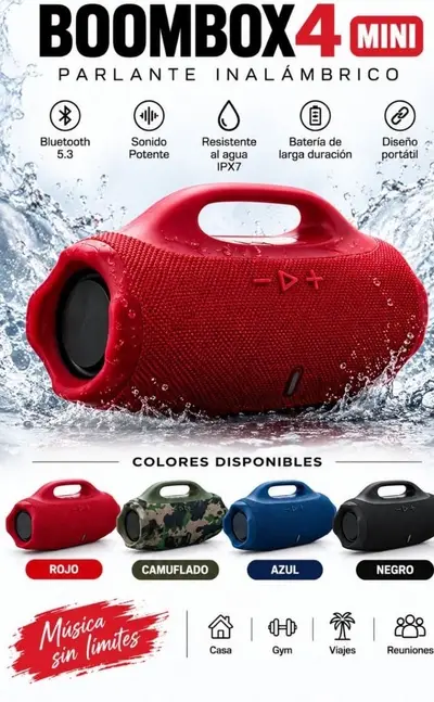 Parlante Boombox