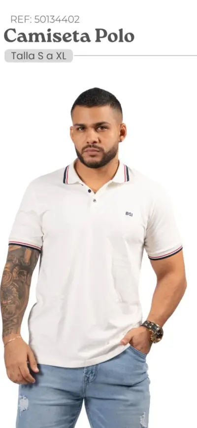 Camiseta Tipo Polo
