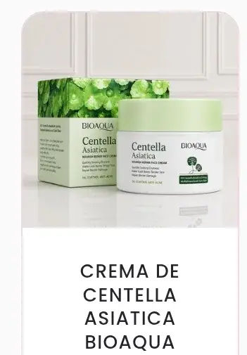 Crema facial centella Asiática