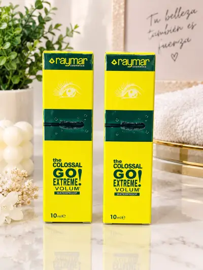 Pestañina Raymar cosmétics the colosal go