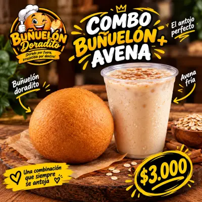 COMBO BUÑUELÓN + AVENA