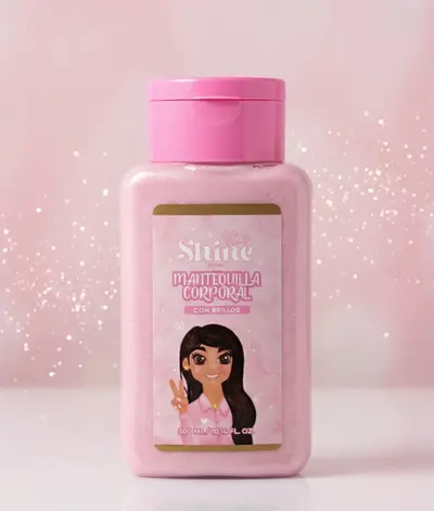 Mantequilla corporal rosada glow shine By yaja