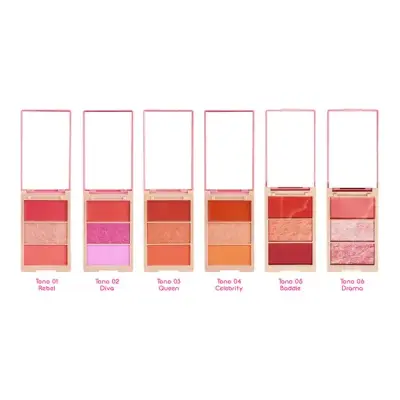 Trio Pretty Blush Purpure