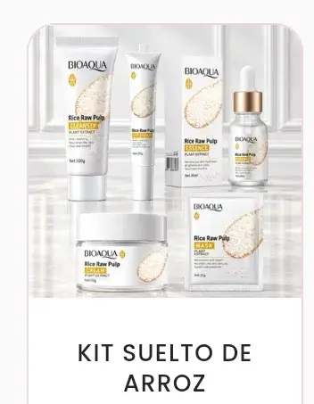 Kit de cuidado fácial de arroz