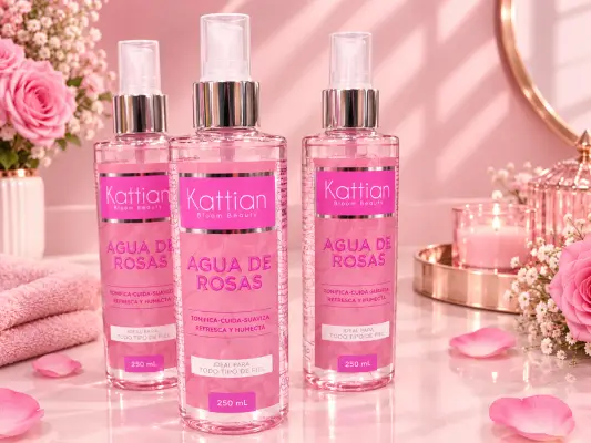 Agua de rosas kattian