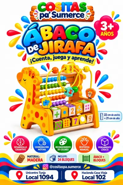 Ábaco jirafa