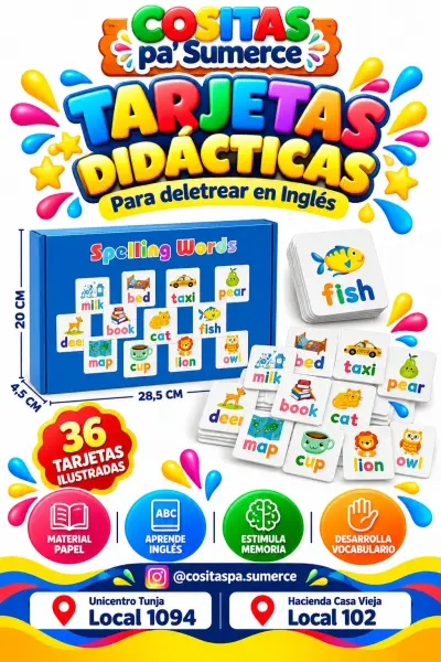 Tarjetas didácticas