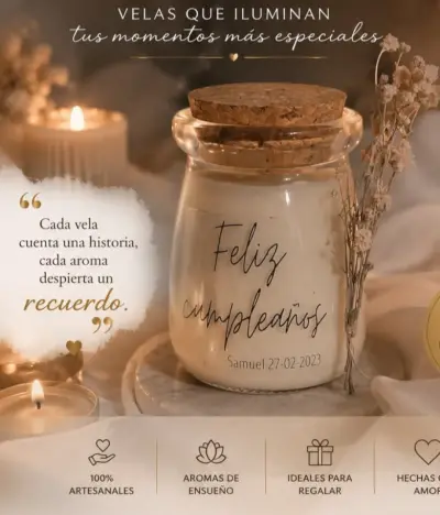 Velitas Aromaticas Calido Hogar