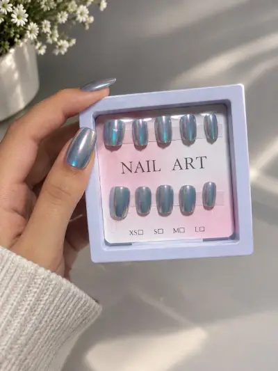 Uñas tornasol nail art