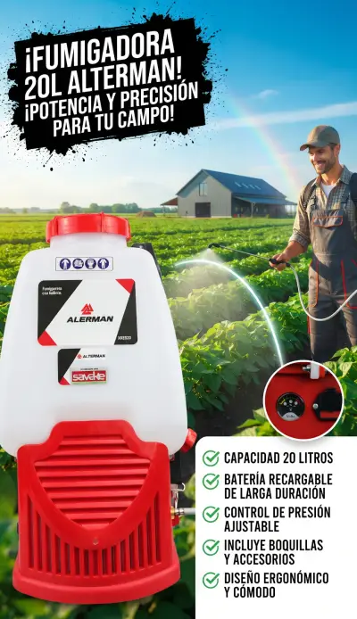 Fumigadora Eléctrica De 20 Litros Alterman