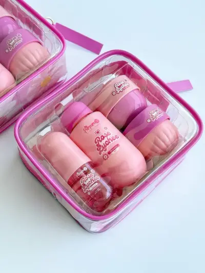 Kit Corporal Cartuchera Lychee X4 Purpure