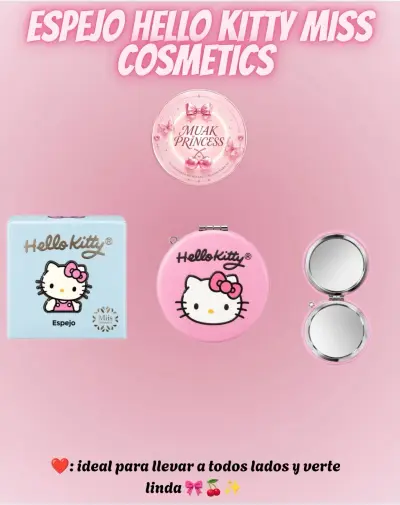 Espejo hello kitty Miss cosmetics