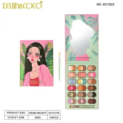 SOMBRAS DE OJOS 54 COLORES KEVIN&COCO REF. KC1022