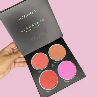 Paleta de rubores Glam Black Atenea