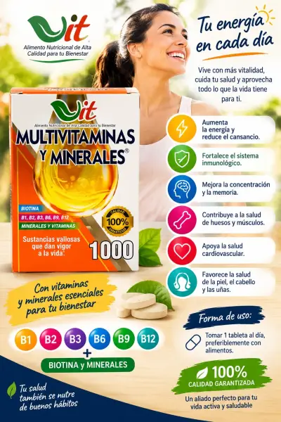 Multivitaminas Y Minerales