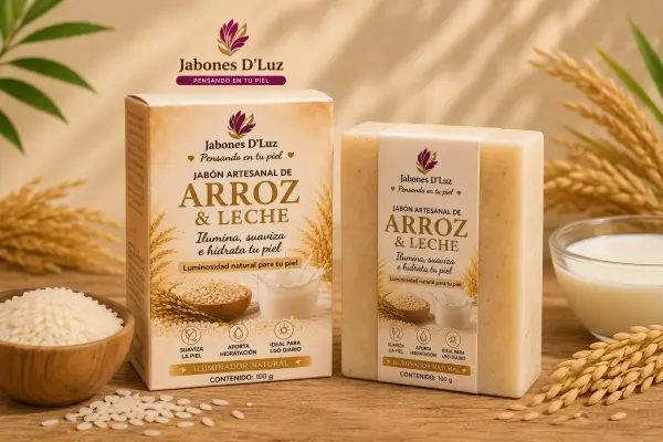 Jabón Arroz & Leche D’Luz – 100 g
