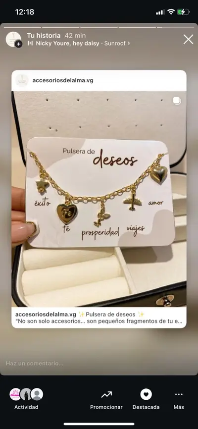 Pulsera de deseos