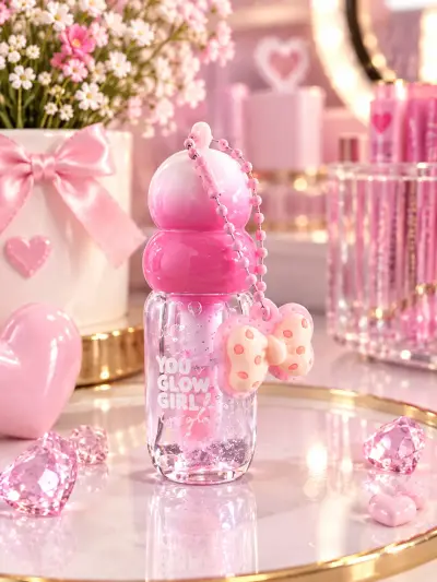 Brillo Baolishi con llavero You glow girl
