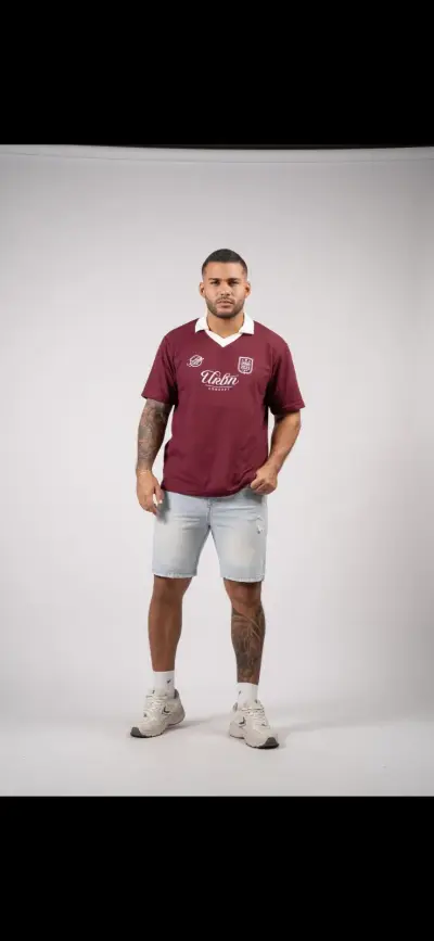 Tipo Polo Textura Moda