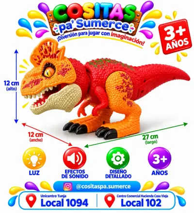 T-rex simulación didáctico
