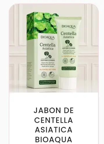 Jabón facial centella Asiática