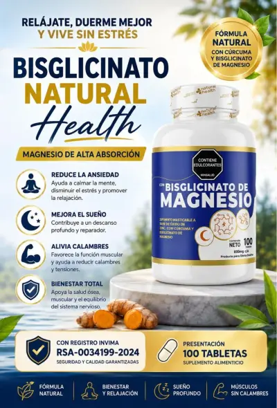 Bisglicinato de Magnesio