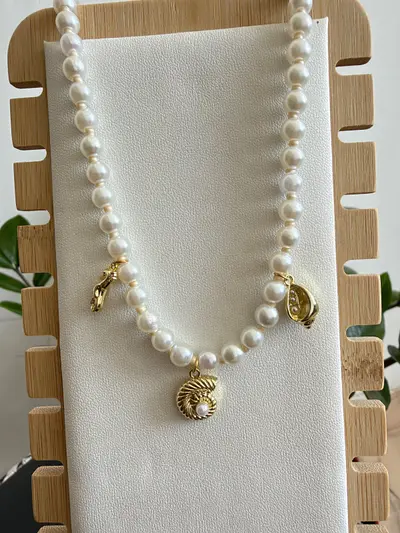 Collar perlas