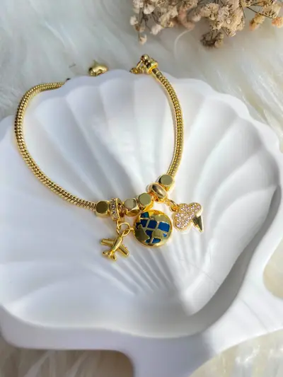 Pulsera tipo Pandora Sky