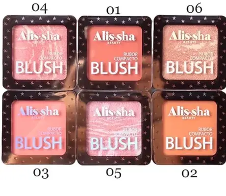 RUBOR COMPACTO ALISSHA MATTE