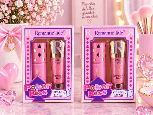 Kit dos brillos romantic tale poker kiss