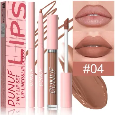 LABIAL LIQUIDO DUO DUNUF LABIAL +  DELINEADOR REF.NC2504