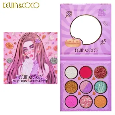 SOMBRAS *9 COLORES KEVIN Y COCO REF. KC233662