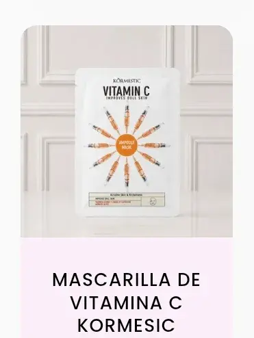 Mascarilla vitamina C