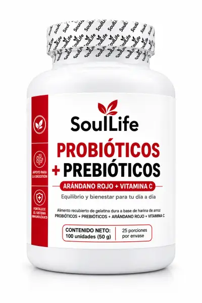 Probióticos + Prebióticos SoulLife