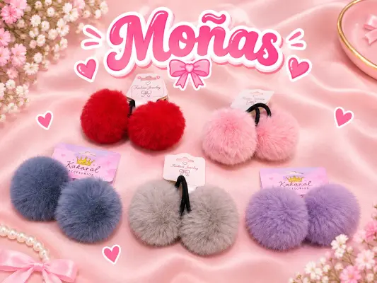 Moñas pompones