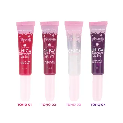 Lip gloss chica Purpure