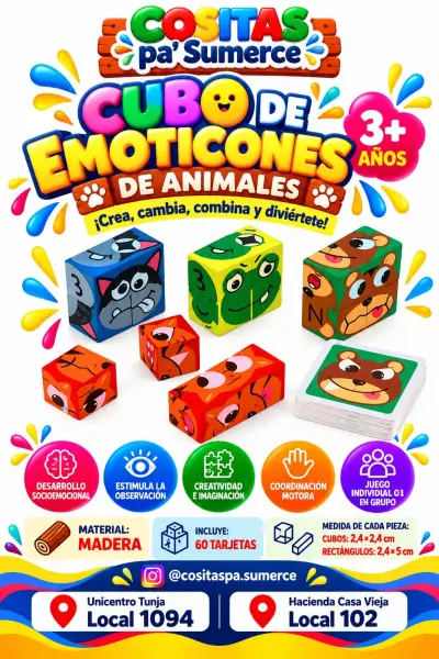 Cubo de emoticones
