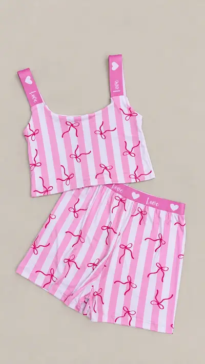 Pijama piel durazno