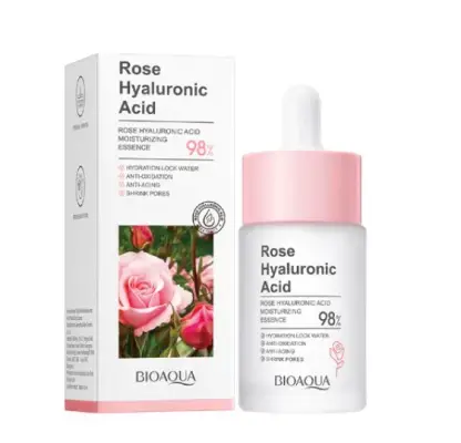 Sérum facial de rosas + ácido hialurónico Bioaqua