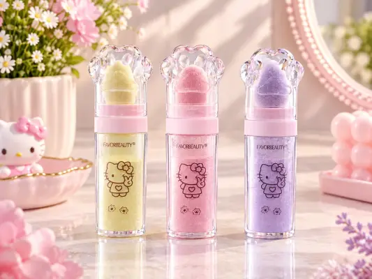 Polvo de hadas hello Kitty tapa de patica
