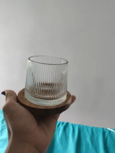 Vasos whisky x2 con base