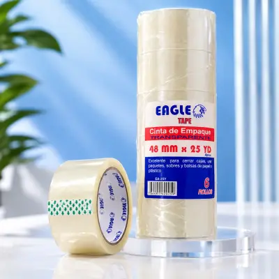 Eagle Tape — Cinta de empaque transparente