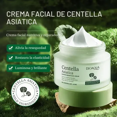 Crema hidratante Centella asiática Bioaqua