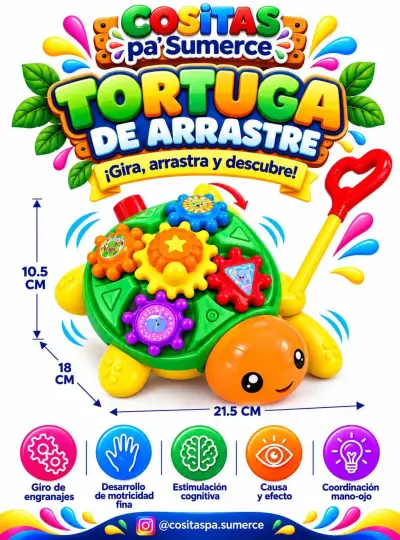 Tortuga engranaje