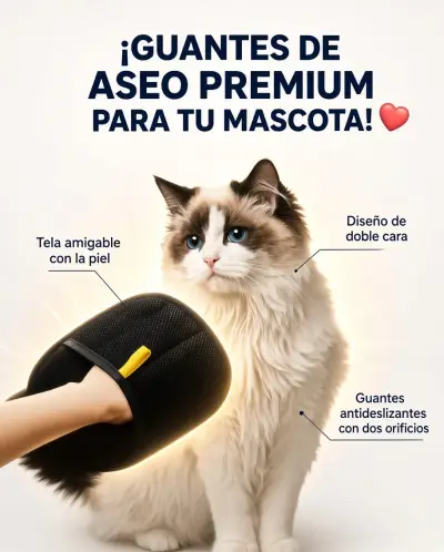 Guante quitapelos