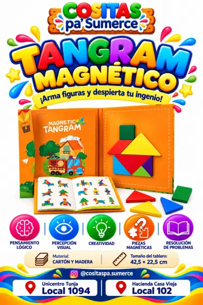 Tangram magnético