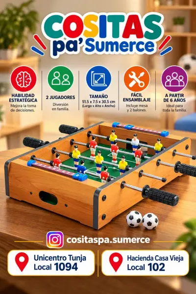 Futbolin de mesa