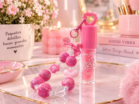 Brillo con llavero meike glamour